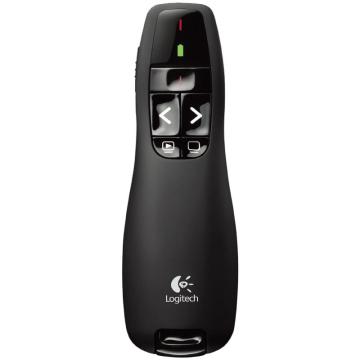 罗技Logitech 演示器，R400 ppt翻页笔 演示笔红光（激光笔）