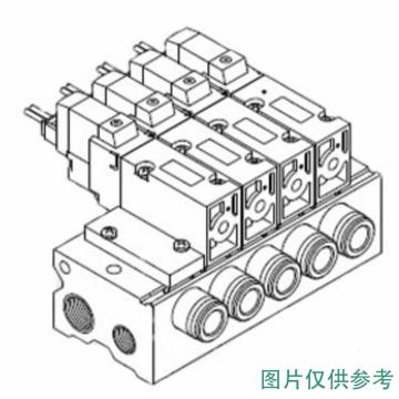 SMC 三通电磁阀 VV3QZ25-02C4C