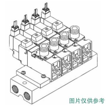 SMC 三通电磁阀 VV3QZ12-04C