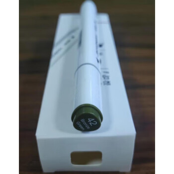 Deli/得力 70803A单色马克笔(42青铜绿)(6支/盒)