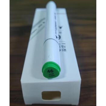 Deli/得力 70803A单色马克笔(46艳绿)(6支/盒)