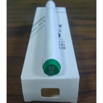 Deli/得力 70803A单色马克笔(52深绿)(6支/盒)