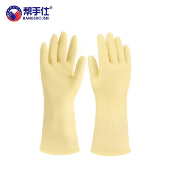 帮手仕 乳胶本色38cm H10110（S/M/L) 10副/包