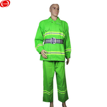 CNMF/谋福 8514 97式阻燃式抢险救援服 绿色款 M号（165-170） 100013885887