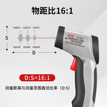 CEM/华盛昌 红外线测温仪 DT-8833