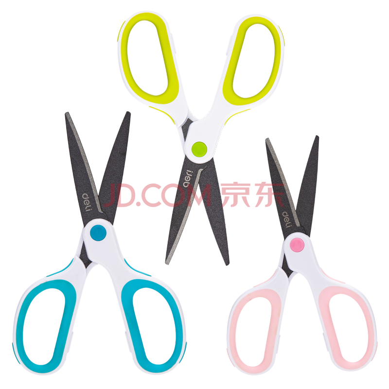 Deli/得力 6054特氟龙剪刀(混)(把)
