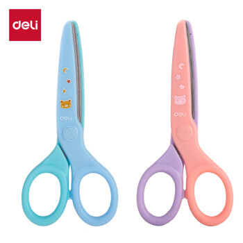Deli/得力 6023S星际启航特工学生剪刀(混)(把)