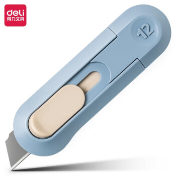 Deli/得力 纽赛NS065美工刀(蓝色)(把)