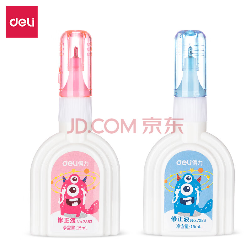 Deli/得力 优酷7283-修正液(混)(15ml/只)