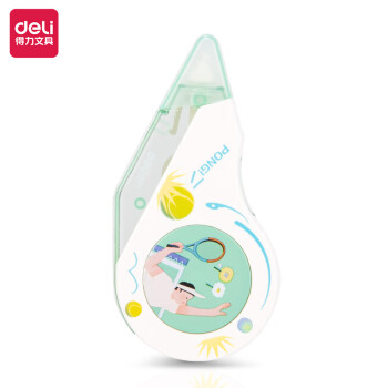 Deli/得力 VR169运动主题修正带(绿)(个)