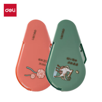 Deli/得力 DF88东方文彩按动密封门修正带_5mm*6m(混)(个)