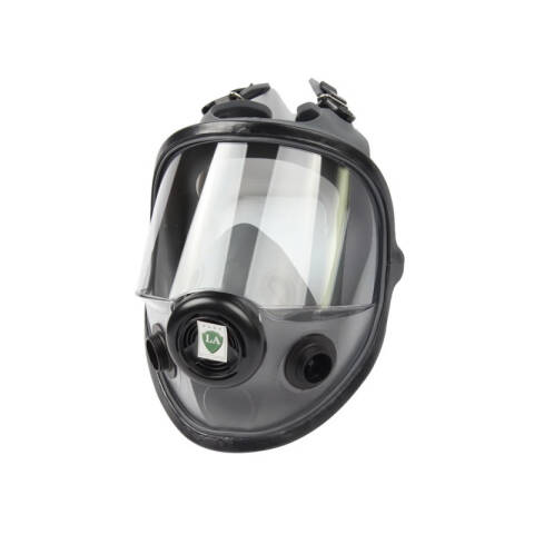 霍尼韦尔低维护双滤盒弹性橡胶全面罩（大中号），4点式头54001