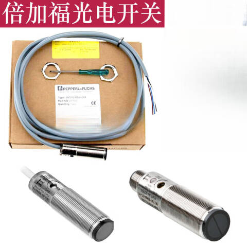 倍加福 (PEPPERL+FUCHS) 圆柱形漫反射光电传感器；OBT500-18GM60-E4
