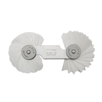 Mitutoyo/三丰 半径规 186-106 186系列 7.5-15mm、不含第三方检测