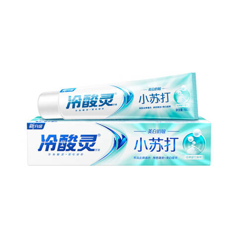 冷酸灵 牙膏 美白抗敏留兰薄荷(小苏打版) 180g
