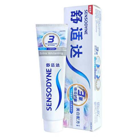 ‌Sensodyne/舒适达 牙膏 美白配方 120g