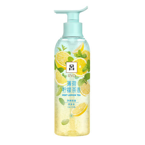 Ryo/吕 洗发水 花茶清漾凝润保湿控油 400ml