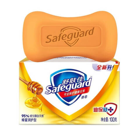 SAFEGUARD/舒肤佳 香皂 蜂蜜润护 100g