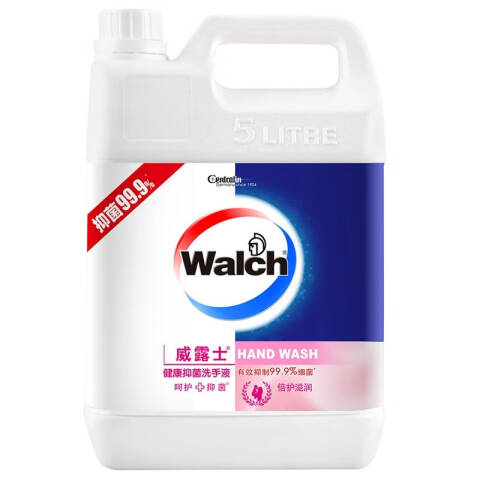 WALCH/威露士 健康抑菌洗手液 倍护滋润 5L