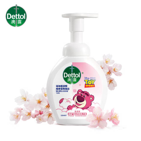 Dettol/滴露 洗手液 泡沫花香迪士尼 250ml