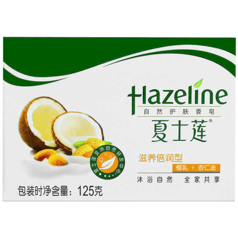 夏士莲 香皂 自然护肤滋养倍润 125g