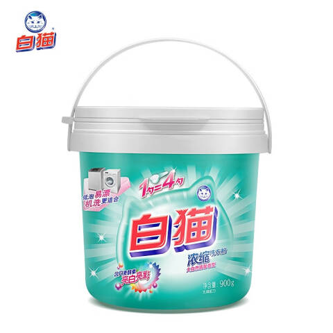 whitecat/白猫 洗衣粉 浓缩 900g