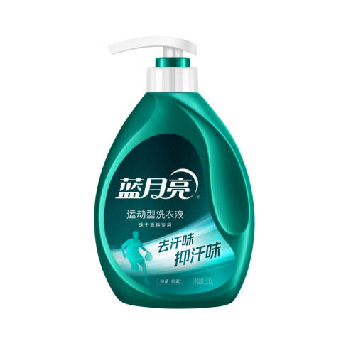BLUEMOON/蓝月亮 运动型洗衣液 10001940青茶香（速干面料专用）翻盖装 500g