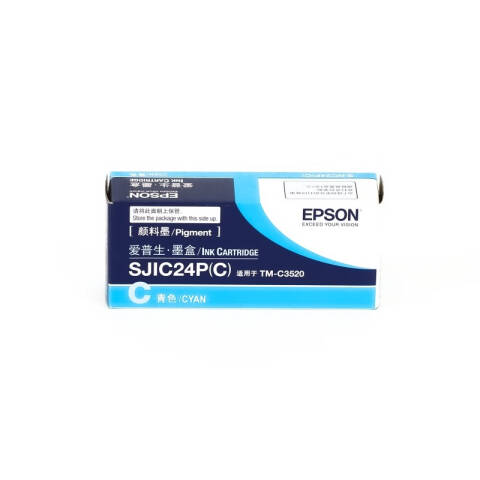 Epson/爱普生 墨盒 青色 (适用标签机TM-C3520)