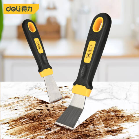 Deli/得力 直头油污铲刀(黑） DL366001 把