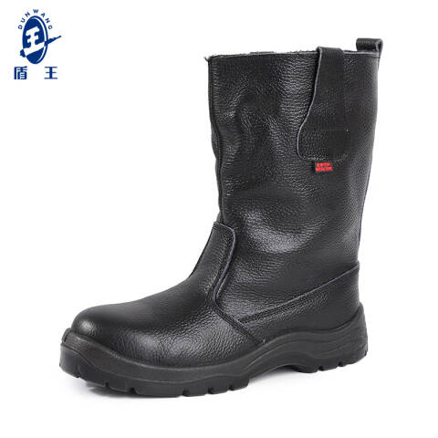 DUNWANG/盾王 安全靴 7302（9918B） 牛皮、PU/橡胶底防砸、防刺、绝缘 40码