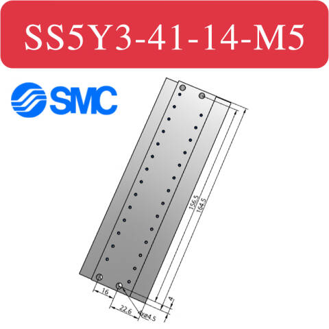 SMC 电磁阀底座 SS5Y5-41-03-01