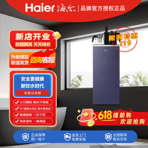 Haier/海尔 茶吧机 YR2106D-CB/220V/1450W 台
