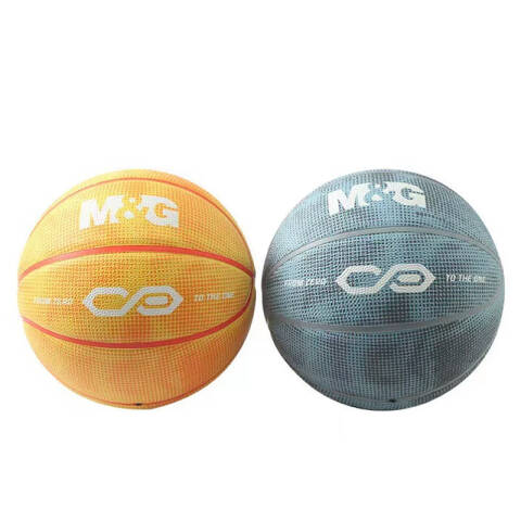 M&G/晨光 7号橡胶花色篮球，AST09323