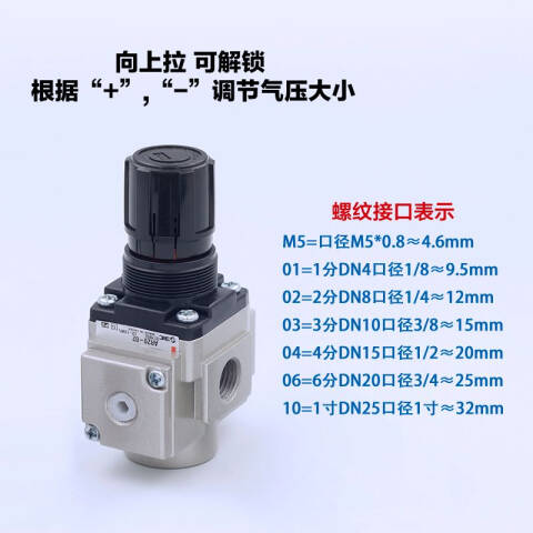 SMC 减压阀 AR40K-02E-B