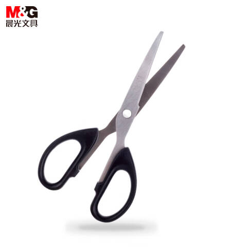 M&G/晨光 160mm中号办公家用剪刀，ASSN2248黑色