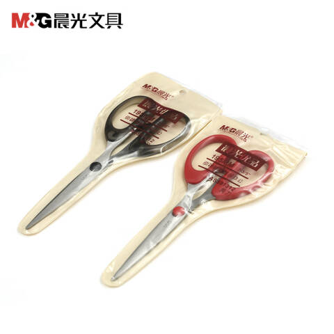 M&G/晨光 剪刀，ASS91312 全长196mm （蓝、红、黄颜色随机）