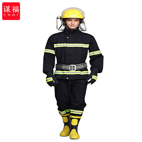CNMF/谋福 消防服套装14款消防员战斗服消防员防护服 【14款消防服【3C认证 (上衣+下裤)175CM】648 100006597281