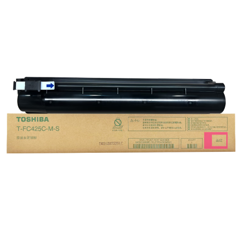TOSHIBA/东芝 墨粉，T-FC425CMS 红 约3300页 适用e2020/2520/2525/3025/3525/4525/5525