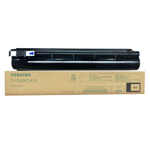TOSHIBA/东芝 墨粉，T-FC425CKS 黑 约7400页 适用e2020/2520/2525/3025/3525/4525/5525