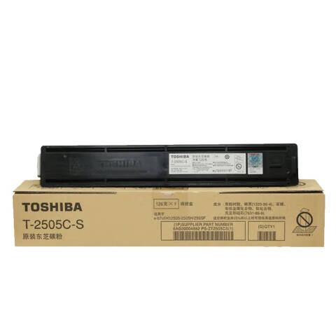 TOSHIBA/东芝 墨粉，PS-ZT2505CS 6K 黑色 低容 适用e-STUDIO2505 PS-ZT2505C