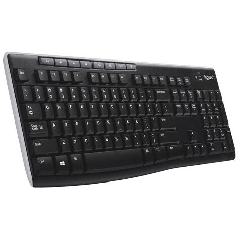 罗技Logitech 无线键盘，K270