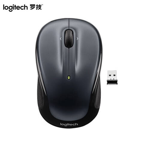 罗技Logitech 无线鼠标，M325S（黑色）