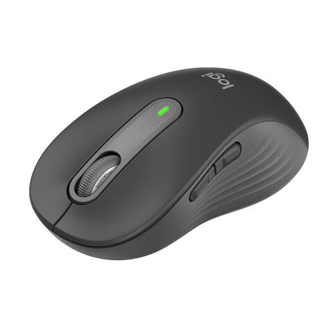 罗技Logitech 无线鼠标，M650 L 黑色 蓝牙无线Logi Bolt USB接收器鼠标