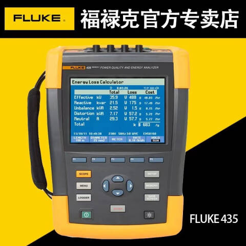 福禄克 便携式电能质量分析仪 FLUKE 1736/INTL