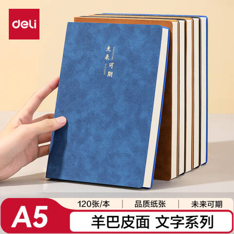 得力deli BP103记事本(蓝)(本)