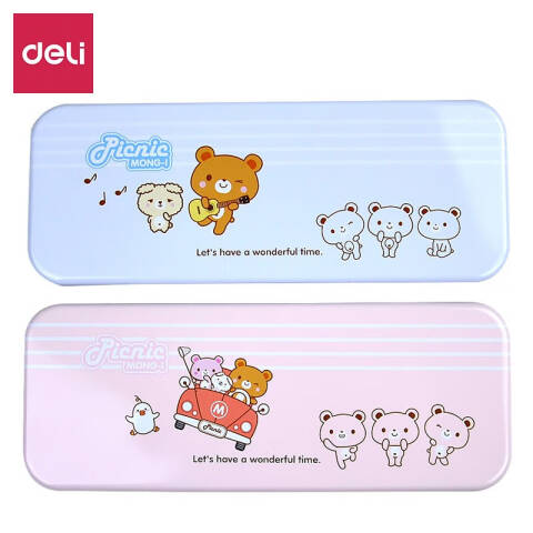 Deli/得力 优酷95560文具盒(蓝)
