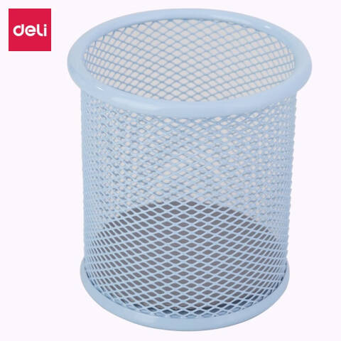 Deli/得力 优酷9153笔筒(深蓝)(只)
