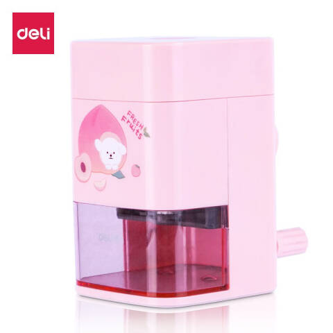 Deli/得力 71154自动进笔削笔机(粉)(只)