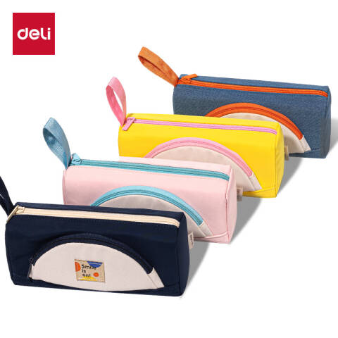 Deli/得力 66782J春日牧场复合式多用途笔袋(混-春日牧场)(个)