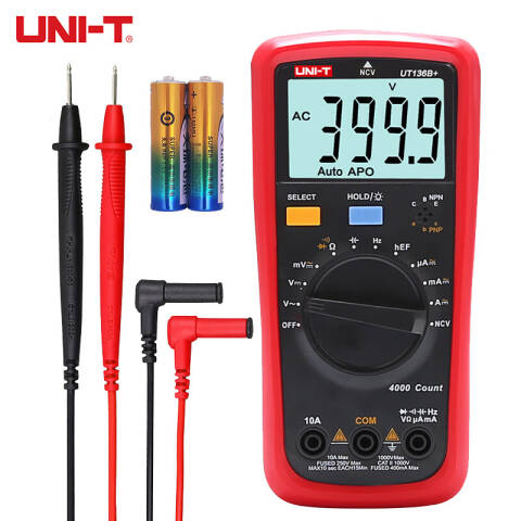 UNI-T/优利德 手持式万用表 UT136B+